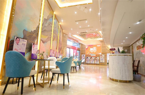 武汉美基元医疗美容医院内部一角