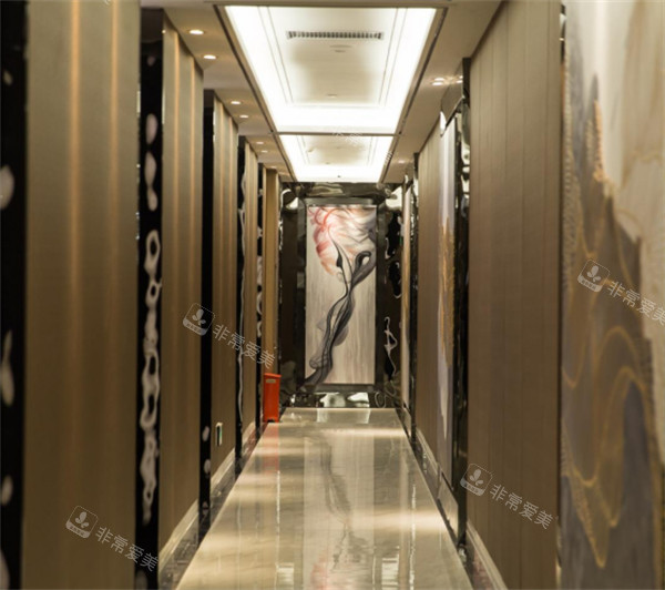 武汉恩吉娜中爱医疗美容走廊