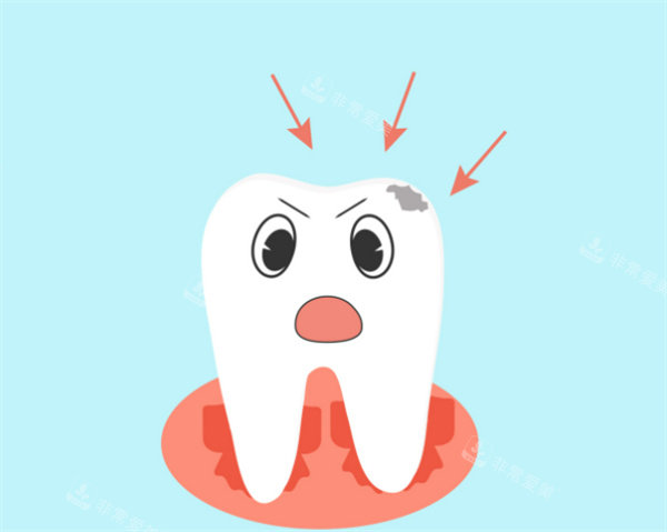 补牙卡通图片展示