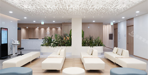 韩国济州岛NowMedi医院前台等待区