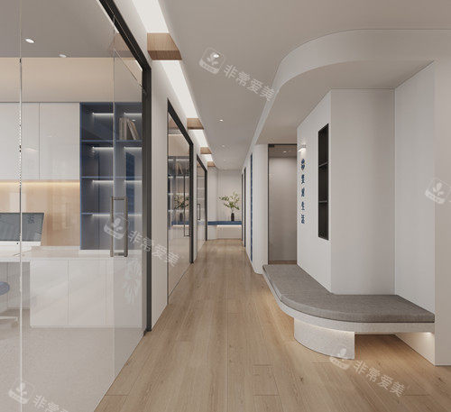 泉州稻芽口腔二楼走廊图