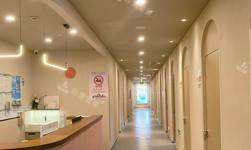 上海韩卓整形走廊环境