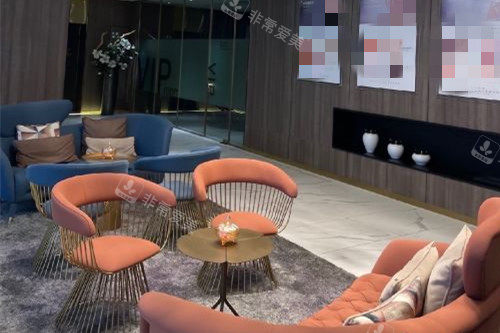 广州美涵整形候诊区