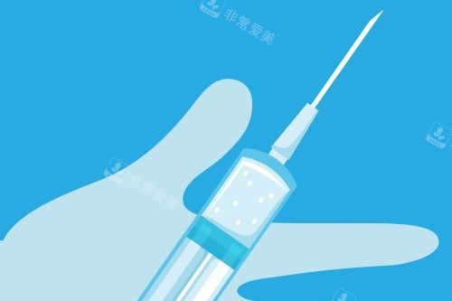 注射針劑卡通宣傳圖