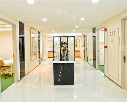 广州华美整形走廊环境