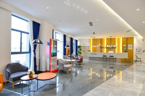 郑州缔莱美整形二楼等待区