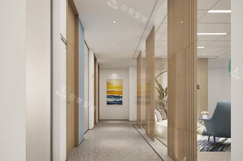 山东青岛牙博士口腔连锁走廊