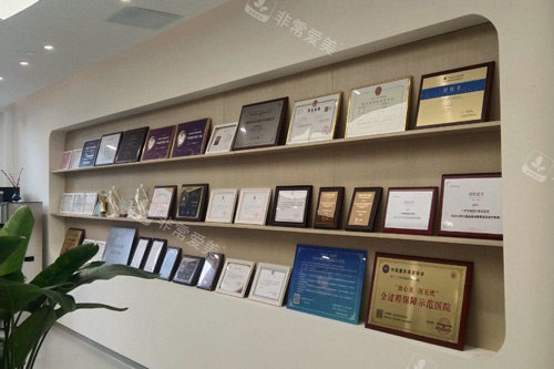 广州军美整形奖项展示图