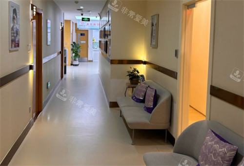 秦皇岛巧致医疗美容走廊休息区