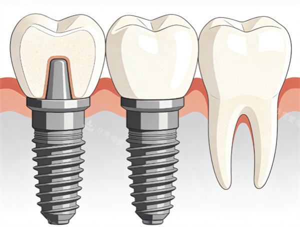 牙齿种植动画示意图片