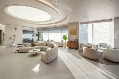 北京小芙医疗美容美观院区大厅候诊区