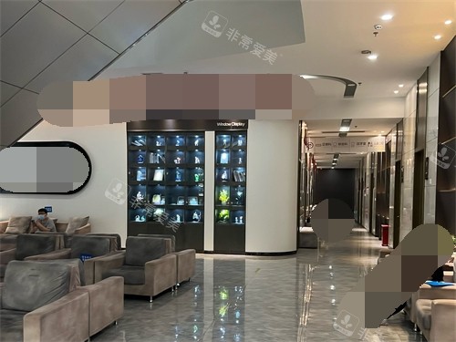 天津中诺口腔医院休息区及走廊