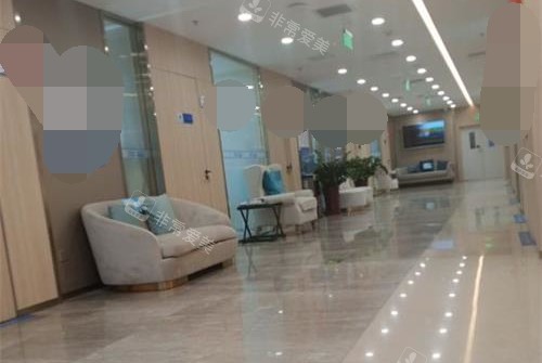 北京碧莲盛植发医院走廊