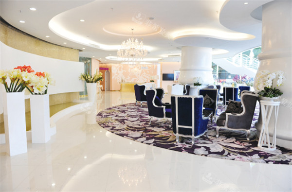 广州美莱医疗美容大厅等待区