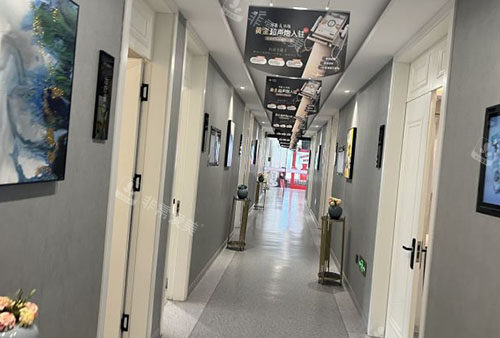 徐州华美美容走廊环境实拍图