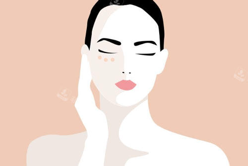 眼部修复卡通图