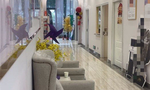 广州医选医疗美容走廊图