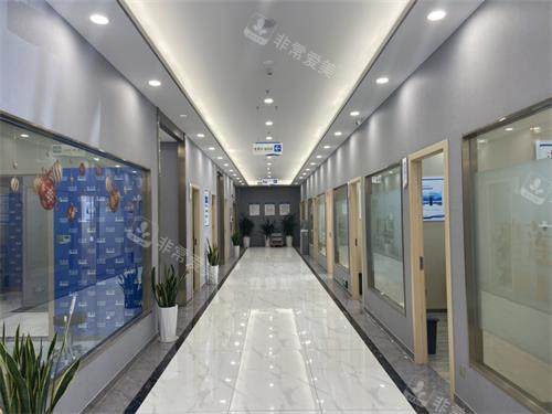 海口碧莲盛植发走廊环境