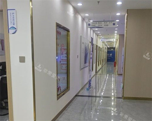 厦门碧莲盛植发走廊环境