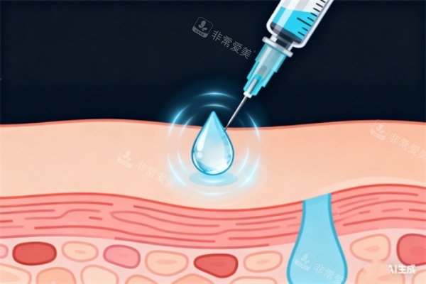 注射针剂卡通展示图