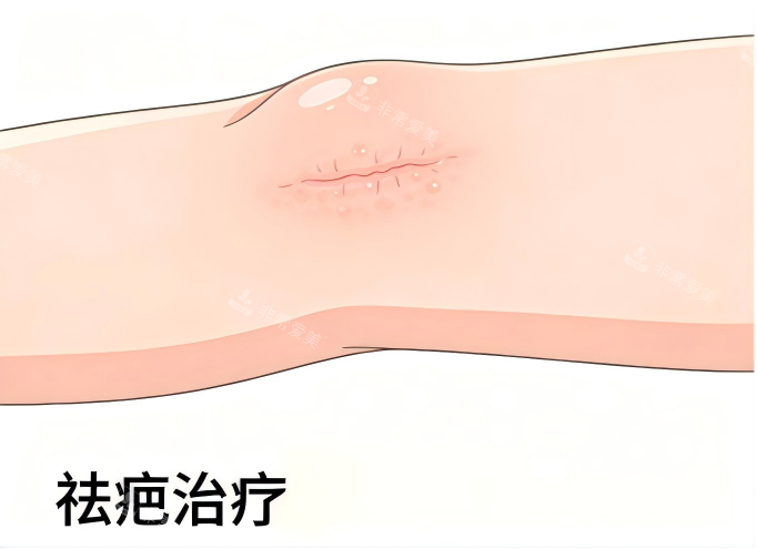 疤痕治疗动画示意图