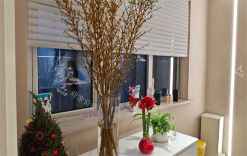 上海医颜医疗美容休息区一角