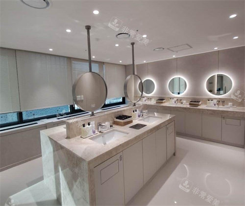 韩国WJ原辰整形洗漱区环境