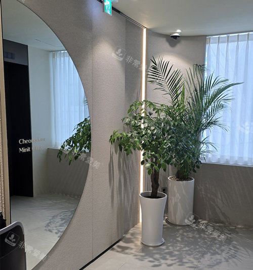 韩国minit皮肤科内部环境图