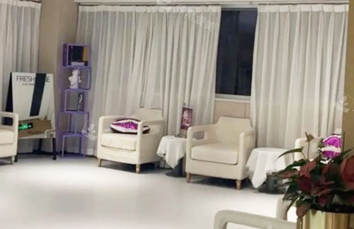 广州医选医疗美容休息区
