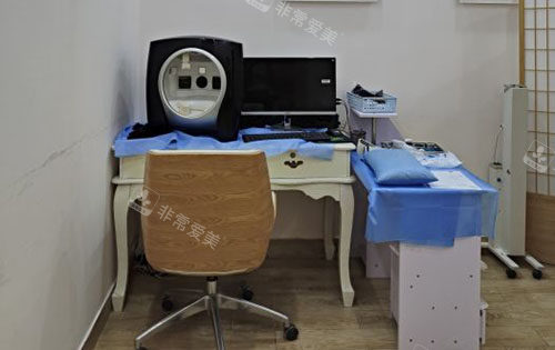 广州医选医疗美容皮肤检测区