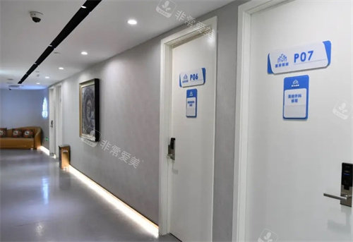 上海盛美瓷医疗美容医院走廊环境图