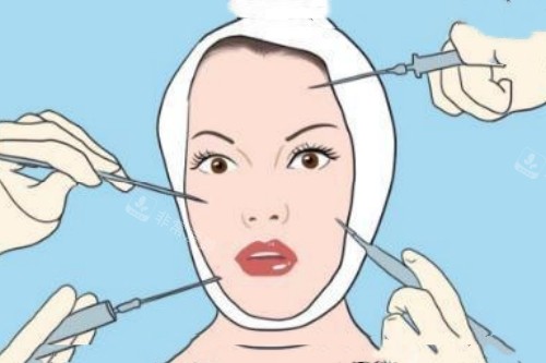 面部做整形卡通图 面部做整形卡通图