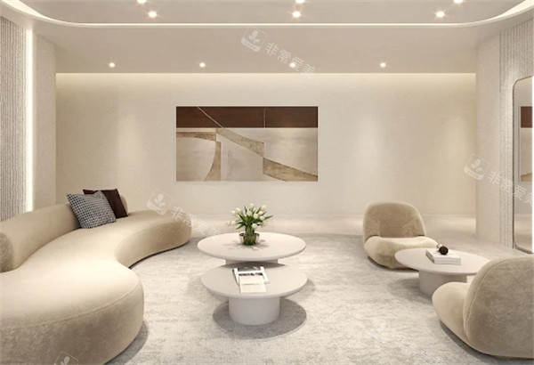 韓國brandnewclinic皮膚科休息區(qū)