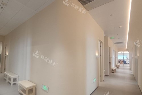 上海绿之星整形过道示意图