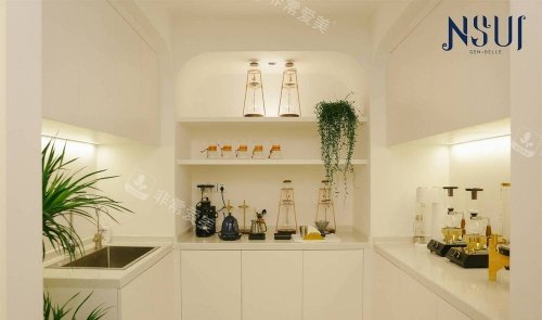 深圳伽美贝拉整形饮水区示意图