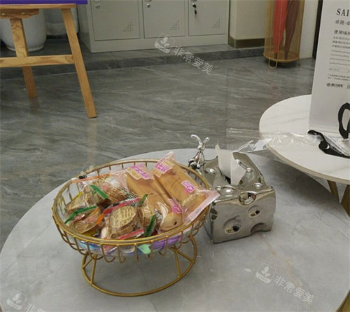 深圳柏颜医疗美容大厅甜点台