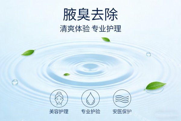 腋臭祛除概念图展示