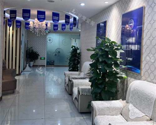 济南海峡植发休息区环境图