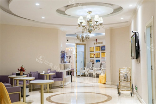 杭州维多利亚整形皮肤科等候区