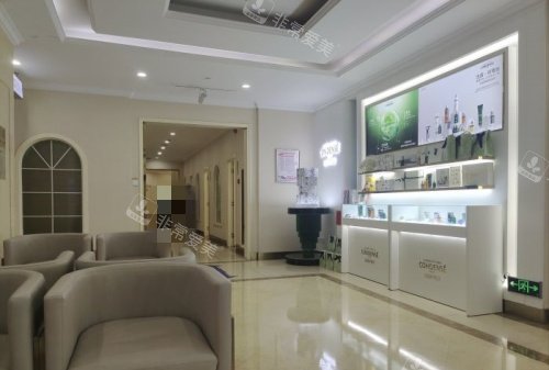 杭州维多利亚整形展示柜区域示意图