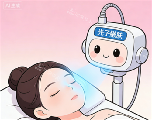 光子嫩肤展示图