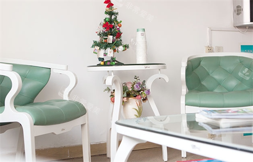 上海健桥医院疤痕科休息区