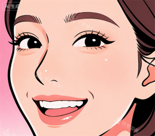 面部提升卡通图 面部提升卡通图