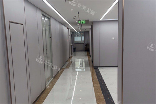 银川时光相伴医疗美容走廊环境