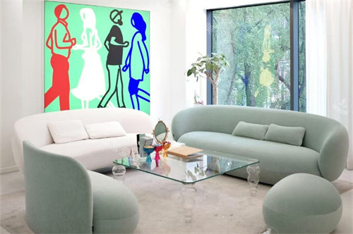 韩国清潭BNA皮肤科休息候诊区