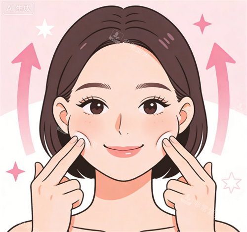 面部提升示意图