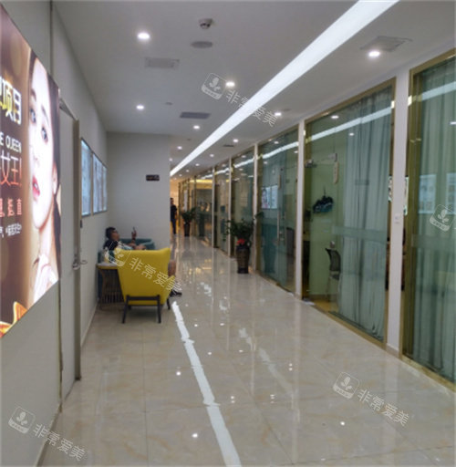 广州可玫尔医疗美容走廊