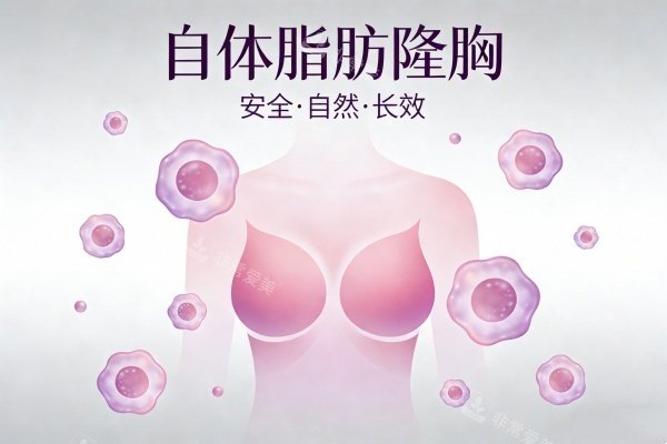 自體脂肪隆胸卡通圖一覽