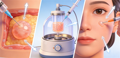 自體脂肪填充步驟