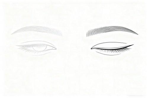 全切雙眼皮卡通圖